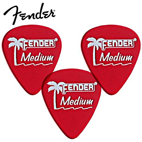 Fender Candy Apple Red, 351 Shape, Medium