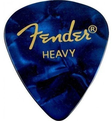 Fender Blue Moto, 351 Shape, Heavy