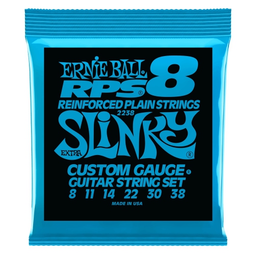 Ernie Ball 2238 NC RPS Extra Slinky struny do gitary elektrycznej 8-38