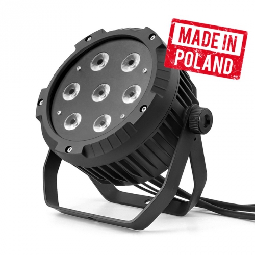 Flash Pro Led Par 64 7x10w Rgbw Alu Cast -Ip65- Mk2