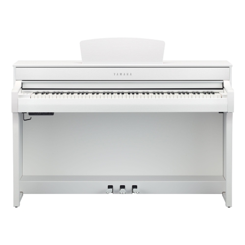 Yamaha CLP 735 WH Clavinova digital piano, white