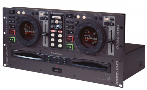 Pioneer CMX-3000DJ dvojit CD pehrva