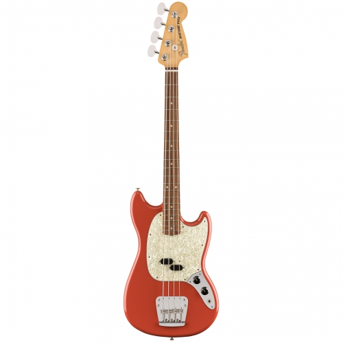 Fender Vintera 60s Mustang Bass Pau Ferro Fingerboard Fiesta Red