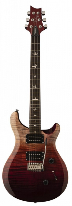 PRS SE Custom 24 Limited Edition Charcoal Cherry Fade