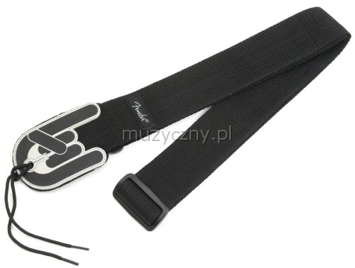 Fender Impact Rock On Black kytarov popruh