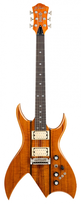 BC Rich Rich B Legacy Exotic Koa Top Natural Transparent Gloss