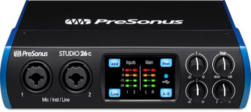 PreSonus Studio 26c USB-C audio rozhran 