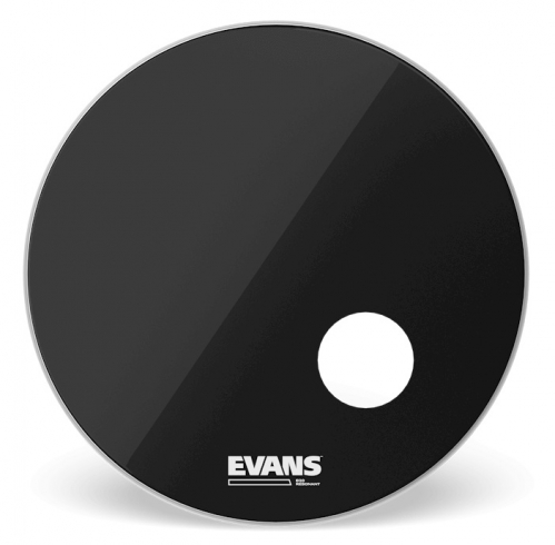 Evans BD18RB EQ-3 Resonant Black napt bubnu pro basov buben 20 ″