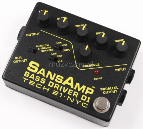Tech 21 SansAmp Bass Driver DI