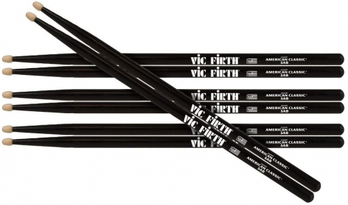 Vic Firth 5b Black 4pack