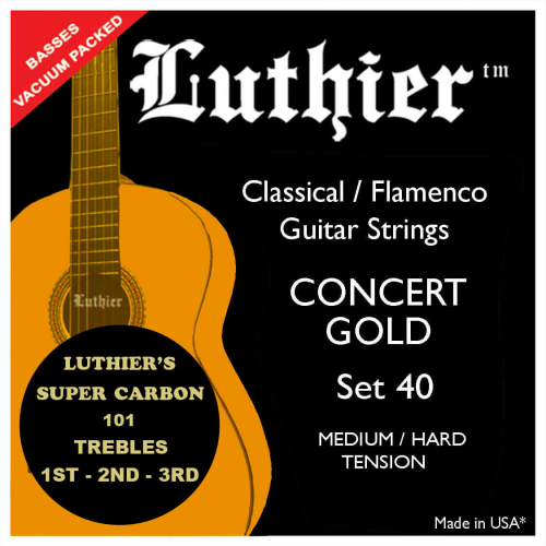 Luthier 40 SC101 struny pro klasickou kytaru
