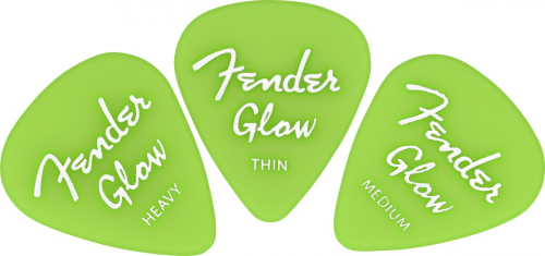 Fender Glow In The Dark 351 Picks