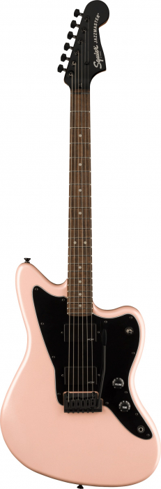 Fender Squier Contemporary Active Jazzmaster HH Black Pickguard Shell Pink Pearl