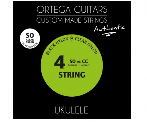 Ortega UKA-SO Clear Nylon Authentic struny na ukulele