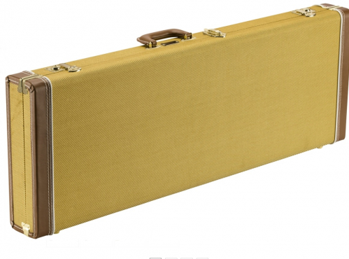 Fender Classic Series Wood Case Strat/Tele Tweed pouzdro na kytaru