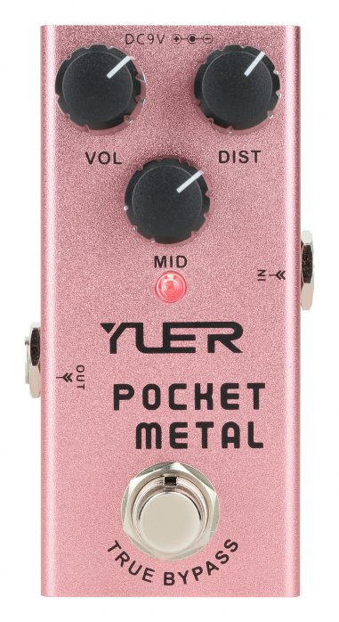 Yuer RF-10 Series Pocket Metal kytarov efekt