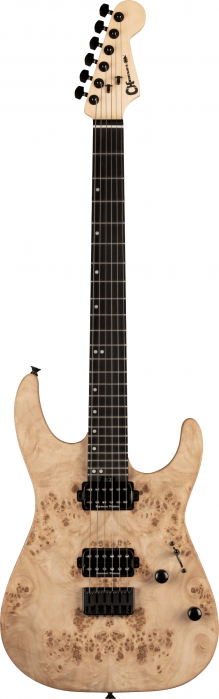 Charvel Pro-Mod DK24 HH HT E Mahogany with Poplar Burl, Desert Sand elektrick kytara