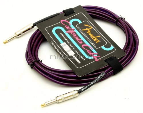 Fender California Violet 18ft kytarov kabel