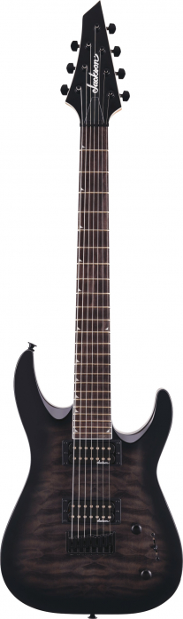 Jackson JS Series Dinky Arch Top JS22Q-7 DKA HT Transparent Black Burst B-STOCK