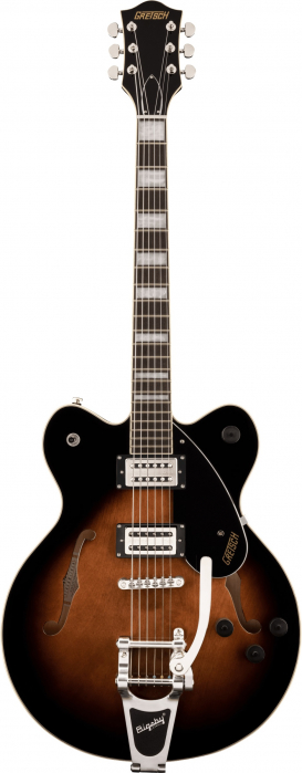 Gretsch G2622T Streamliner Center Block Bigsby, Broad′Tron Pickups, Brownstone Maple