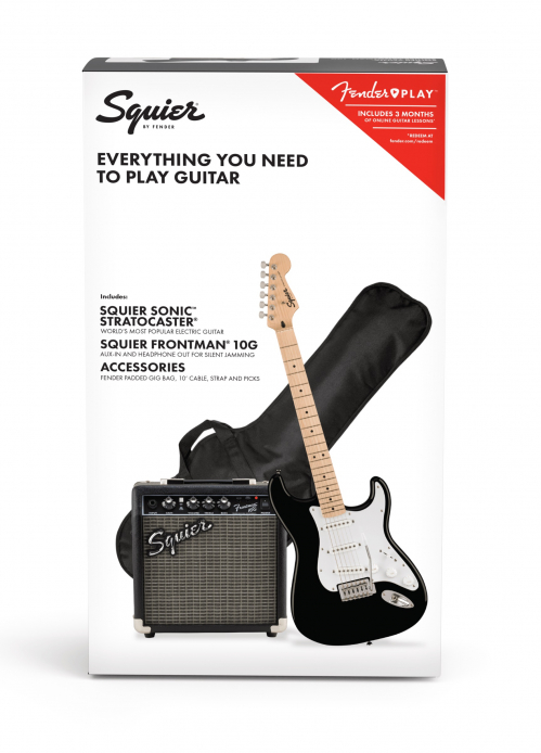 Fender Squier Sonic Stratocaster MN Black Pack