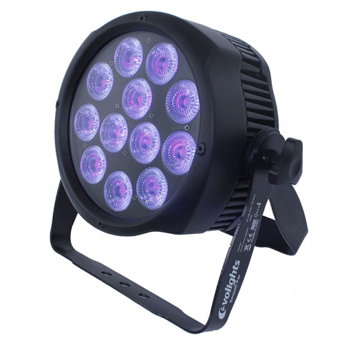 EVOLIGHTS SMOOTH PAR 12x10W RGBWA-UV LED - reflektor zewntrzny IP65