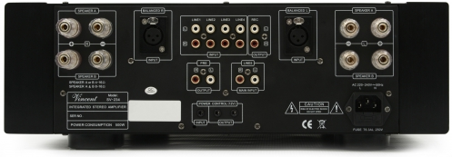 Vincent SV-234 wzmacniacz zintegrowany 2 x 200W/8Ohm, czarny