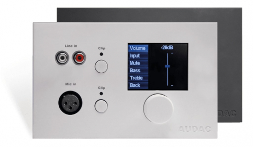AUDAC MWX65/B Integrovan panel all-in-one pro matice MTX