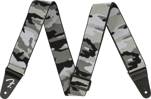 Fender Weighless Camo Strap Winter 2″