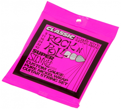 Ernie Ball 2253 NC Super Classic Slinky struny na elektrickou kytaru