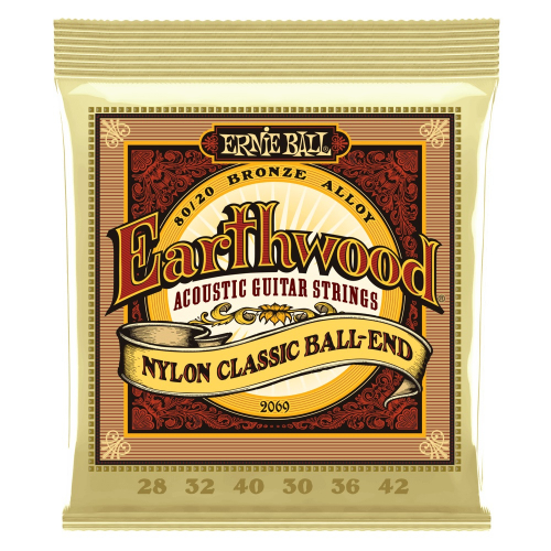 Ernie Ball 2069 Earthwood Nylon Classic 