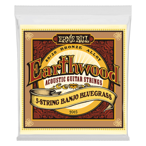 Ernie Ball 2063 Earthwood 5-strings Banjo Frailing