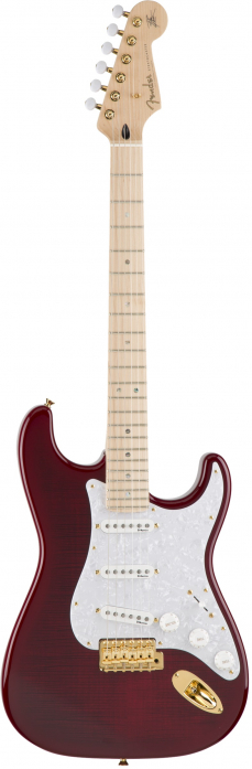 Fender Richie Kotzen Stratocaster Maple Fingerboard Transparent Red Burst