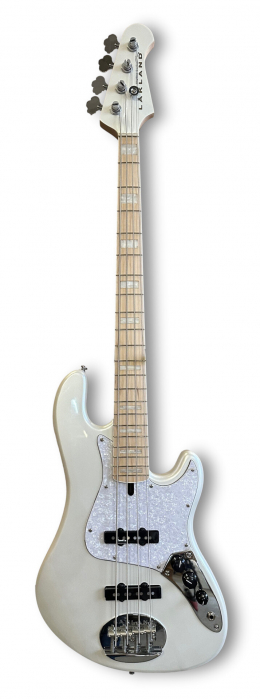Lakland Skyline Darryl Jones Signature Bass, 4-String - White Pearl Gloss