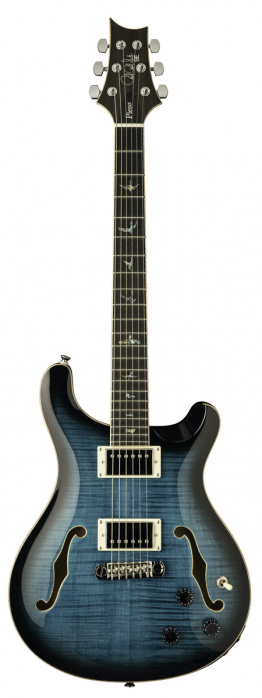 PRS SE Hollowbody II Piezo - Peacock Blue Burst - gitara elektryczna