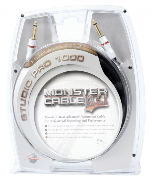 Monster Studio Pro 1000 12ft instrumentln kabel