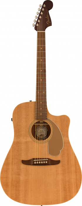 Fender Redondo Player, Walnut Fingerboard, Natural electric acoustic guitar