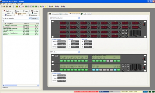 Riedel DIRECTOR-32 software