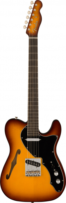 Fender Limited Edition Suona Telecaster Thinline, Ebony Fingerboard, Violin Burst