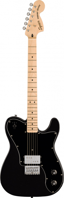 Fender Squier Paranormal Esquire Deluxe MN Metallic Black