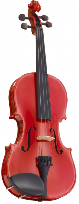 Stentor 1401CRA skrzypce 4/4 harlequin komplet Cherry Red