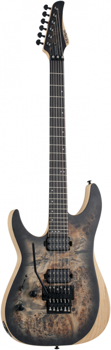 Schecter 1513 Reaper 6 FR Charcoal Burst gitara elektryczna leworczna