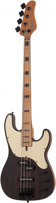 Schecter Model-T 4 Exotic Ziricote bass guitar