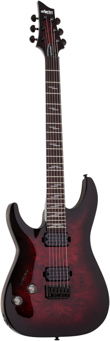 Schecter 2459 Omen Elite 6 Black Cherry Burst gitara elektryczna leworczna