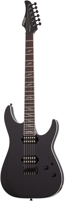 Schecter Reaper 6 Custom Gloss Black electric guitar Schecter Reaper 6 Custom Gloss Black electric guitar