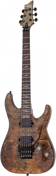 Schecter  Omen Elite 6 FR  Charcoal electric guitar