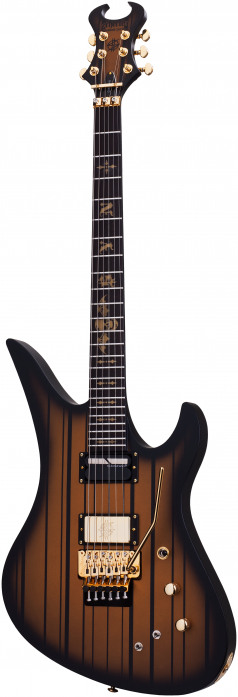 Schecter Signature Synyster Custom FR S Satin Gold Burst  electric guitar