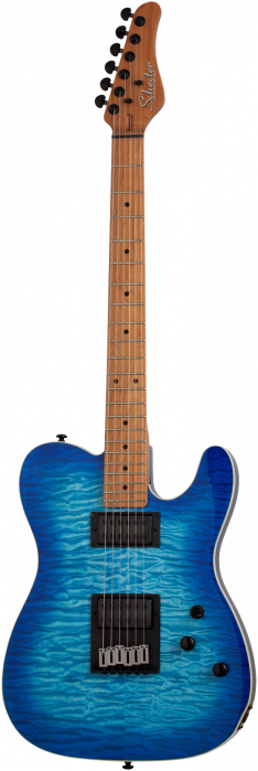Schecter PT Pro Trans Blue Burst  electric guitar