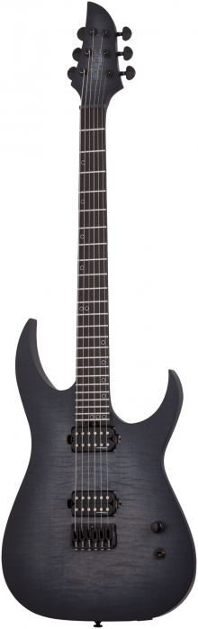 Schecter Signature Keith Merrow KM-6 MKIII Legacy Trans Black  electric guitar