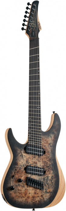 Schecter 1515 Reaper 7 Multiscale Charcoal Burst gitara elektryczna leworczna